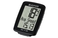 Sigma BC 7,16 Kilometerteller 7 functies - Zwart - thumbnail