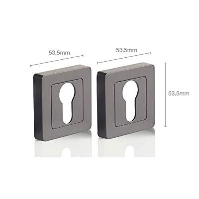 Deurklink Yale YPP7-B-PE Bologna Zwart Aluminium