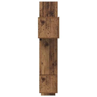 Tv-meubelset 10 pcs Oud hout 30.5 x 30 x 90 cm Bewerkt hout