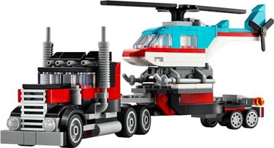 LEGO Creator 3-in-1 truck met helikopter 31146