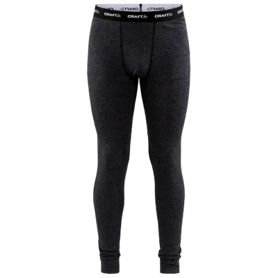 Craft Core Wool Merino Thermobroek Heren Black Melange S