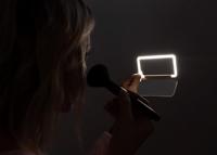 Cosmeticaspiegel met LED-lampje, wit KZ2010 CONCEPT - thumbnail