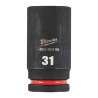 Milwaukee ShockWave™ Krachtdop 3/4" lang | 31 mm - 4932480390 - thumbnail