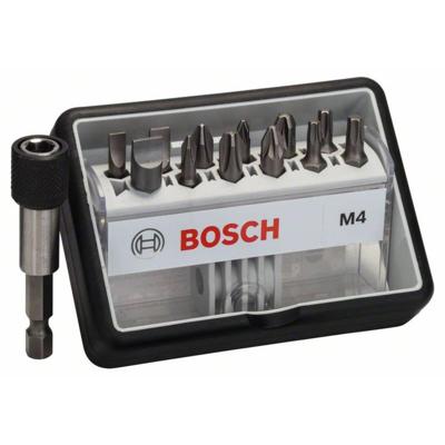 Bosch Accessoires Bitset | Extra Hard M4 | Robustline | 13-delig | 2607002566 - 2607002566