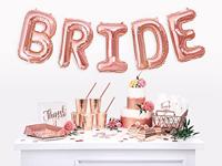 Folieballon I Rose Goud 35 cm - thumbnail