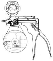 Gedore Automotive 2212684 KL-0124-41 K handpomp voor over- en onderdruk - thumbnail