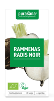 Purasana Rammenas vegan bio 120 Vegetarische capsules - thumbnail