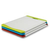 Universele snijplank 36x25cm 3 delig - thumbnail