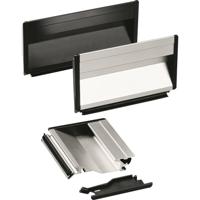 Rohde SG-73.118.A4 Schaalhandgreep Bevestiging met rubberen profiel Zwart (l x b x h) 118 x 19.5 x 90 mm 1 stuk(s) - thumbnail