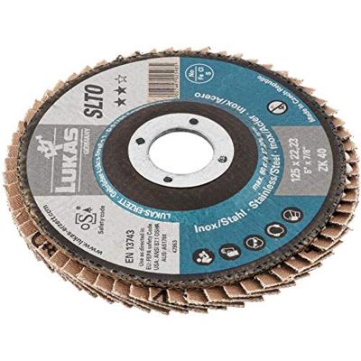 LUKAS-ERZETT A27151150401406 Lamellenschuurschijf Diameter 115 mm Korrelgrootte (num)=40 10 stuk(s) LUKAS-ERZETT A27151150401406 Lamellenschuurschijf Diameter 115 mm Korrelgrootte (num)=40 10 stuk(s)