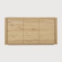 Ethnicraft Dressoir 'Shadow' Geolied Eikenhout, 156cm - thumbnail