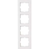 KOPP - Afdekraam - Athenis HK07 - 4-voudig - Helder Glans Wit - thumbnail