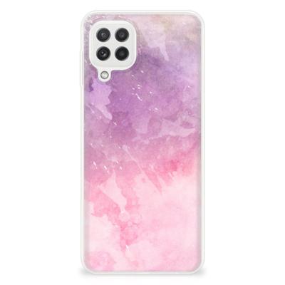 Hoesje maken Samsung Galaxy A22 4G | M22 Pink Purple Paint Hoesje maken Samsung Galaxy A22 4G | M22 Pink Purple Paint