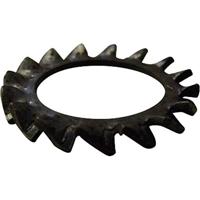 TOOLCRAFT A2,2 D6798 194749 Gekartelde schijven Binnendiameter: 2.2 mm M2 DIN 6798 Verenstaal 100 stuk(s) - thumbnail