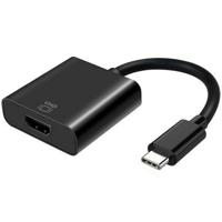 AISENS A109-0344 USB-C naar HDMI converter 4k@60Hz, USB-C stekker op HDMI-bus, zwart, 15 cm - thumbnail