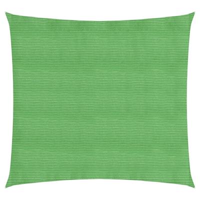 Zonnezeil 160 g/m² 3,6x3,6 m HDPE lichtgroen