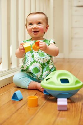 Green Toys Blokjes spel vormen sorteren - thumbnail