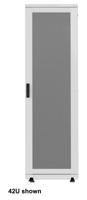 Intellinet 19 Serverschrank Basic Line 36 HE 1766x600x1000mm Flatpack Traglast 600kg grau 19inch-serverkast (b x h x d) 600 x 1766 x 1000 mm 36 HE Grijs - thumbnail