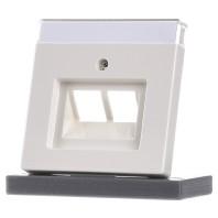 Busch-Jaeger 2CKA001710A3146 UAE-, IAE-, ISDN-contactdoos Afdekking Parel-wit, Crème-wit 1 stuk(s) - thumbnail