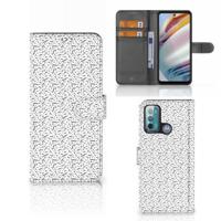 Motorola Moto G60 | Telefoon Hoesje | Stripes Dots - thumbnail