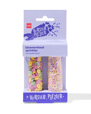 HEMA Versierplezier eetbare sprinkles bloemenmix