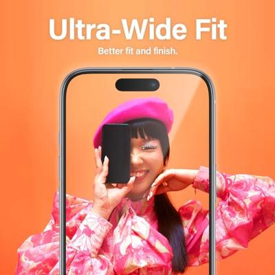 PanzerGlass Ultra-Wide Fit 2810 Screenprotector (glas) Apple iPhone 15 Pro 1 stuk(s) PanzerGlass Ultra-Wide Fit 2810 Screenprotector (glas) Apple iPhone 15 Pro 1 stuk(s)