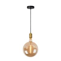 Lucide JOVA - Hanglamp - Ø 12 cm - 1xE27 - Mat Goud / Messing - thumbnail