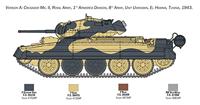 Italeri 1/35 Crusader Mk.II with 8th Army Infantry - thumbnail