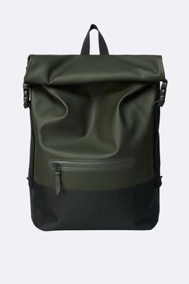Rains Original Buckle Rolltop green backpack Rains Original Buckle Rolltop green backpack