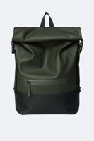 Rains Original Buckle Rolltop green  backpack - thumbnail