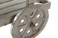 Tuinwagen DKD Home Decor 87 x 14 x 109 cm 87 x 41 x 109 cm Lichtbruin - thumbnail