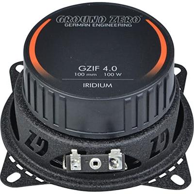 Ground Zero GZIF 4.0 - Autospeakers - 10cm (4 inch) - 2weg Coaxiale Speakerset - 60 Wrms