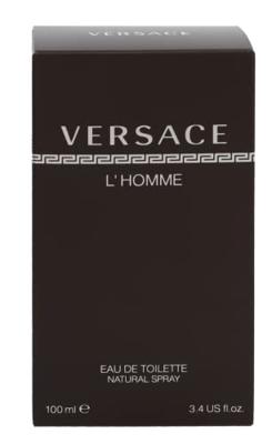 Versace L&apos;Homme Eau de toilette Spray 100ml Heren
