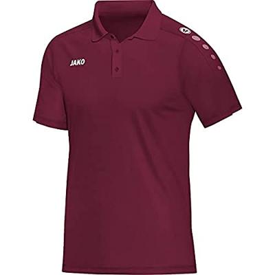 JAKO 6350 Polo Classico - Kastanje - XXL
