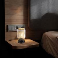 Globo Ronde tafellampNormy smoke glas Ø 14cm - 15469TS - thumbnail