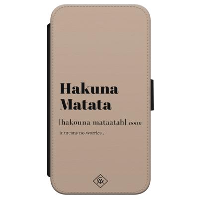 iPhone X/XS flipcase - Hakuna Matata