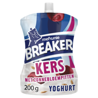 Melkunie Breaker Originals Cherry Yoghurt with Sunflower Seeds 200 g bij Jumbo - thumbnail