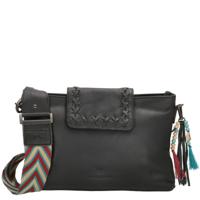 Micmacbags Friendship Schoudertasje Zwart - thumbnail