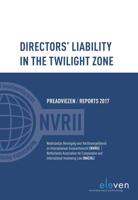 Directors liability in the twilight zone - Loes Lennarts - eBook (9789462749115) - thumbnail