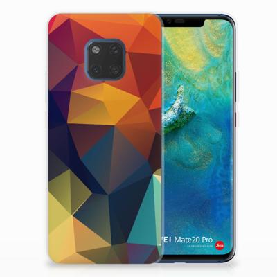 Huawei Mate 20 Pro | TPU Hoesje | Polygon Color