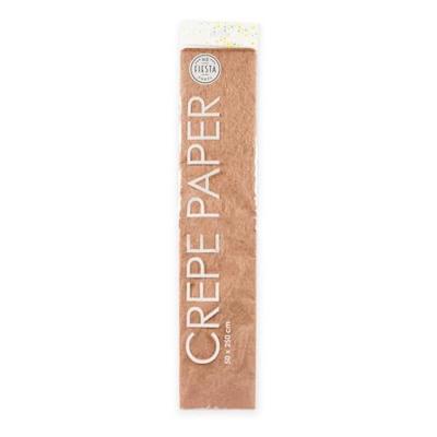 Globos Crepepapier rose goud, 50x250cm