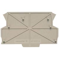 Weidmüller 2463210000 Afsluitplaat Blauw 50 stuk(s) - thumbnail