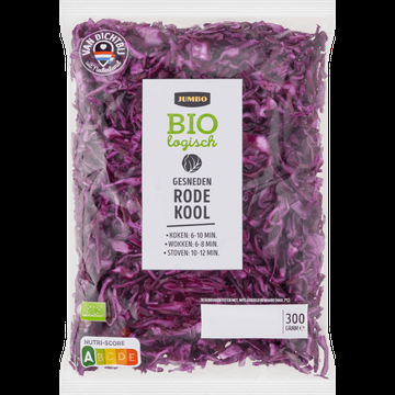 Jumbo Biologisch Gesneden Rode Kool 300g