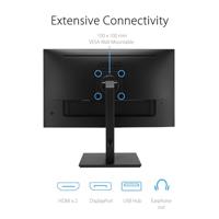 Asus Business VA27UQSB LED-monitor Energielabel F (A - G) 68.6 cm (27 inch) 3840 x 2160 Pixel 16:9 5 ms HDMI, Hoofdtelefoonaansluiting, USB-A 3.2 Gen 1, - thumbnail