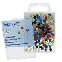 Westcott AC-E10500 Markeerspelden ø5mm Ass. Kleuren, Ø5mm X 16mm - thumbnail