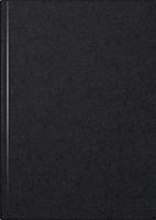 König & Ebhardt Notitieboek 8655227 Zwart DIN A5 Geruit - thumbnail