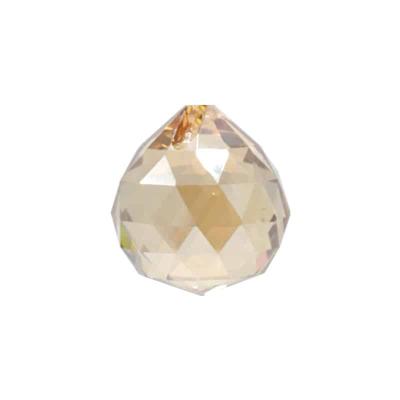 Regenboogkristal Bol Champagne Kleur AAA Kwaliteit