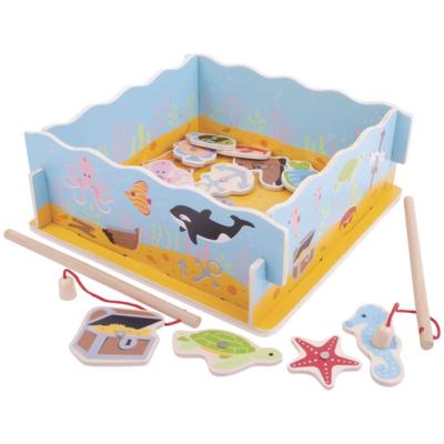 Bigjigs houten magnetisch visspel