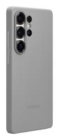 Samsung Silicone Silicon Case Samsung Galaxy S25 Ultra Grijs Stootbestendig - thumbnail