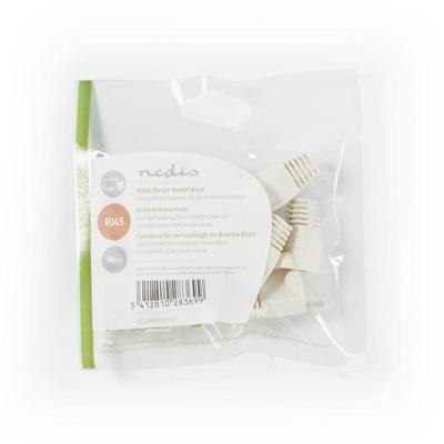 Trekontlasting | Voor RJ45 Netwerkconnectors - 10 Stuks | Wit